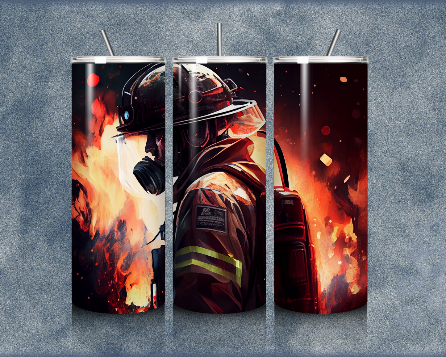 Fire Fighter 20oz Sublimation Tumblers