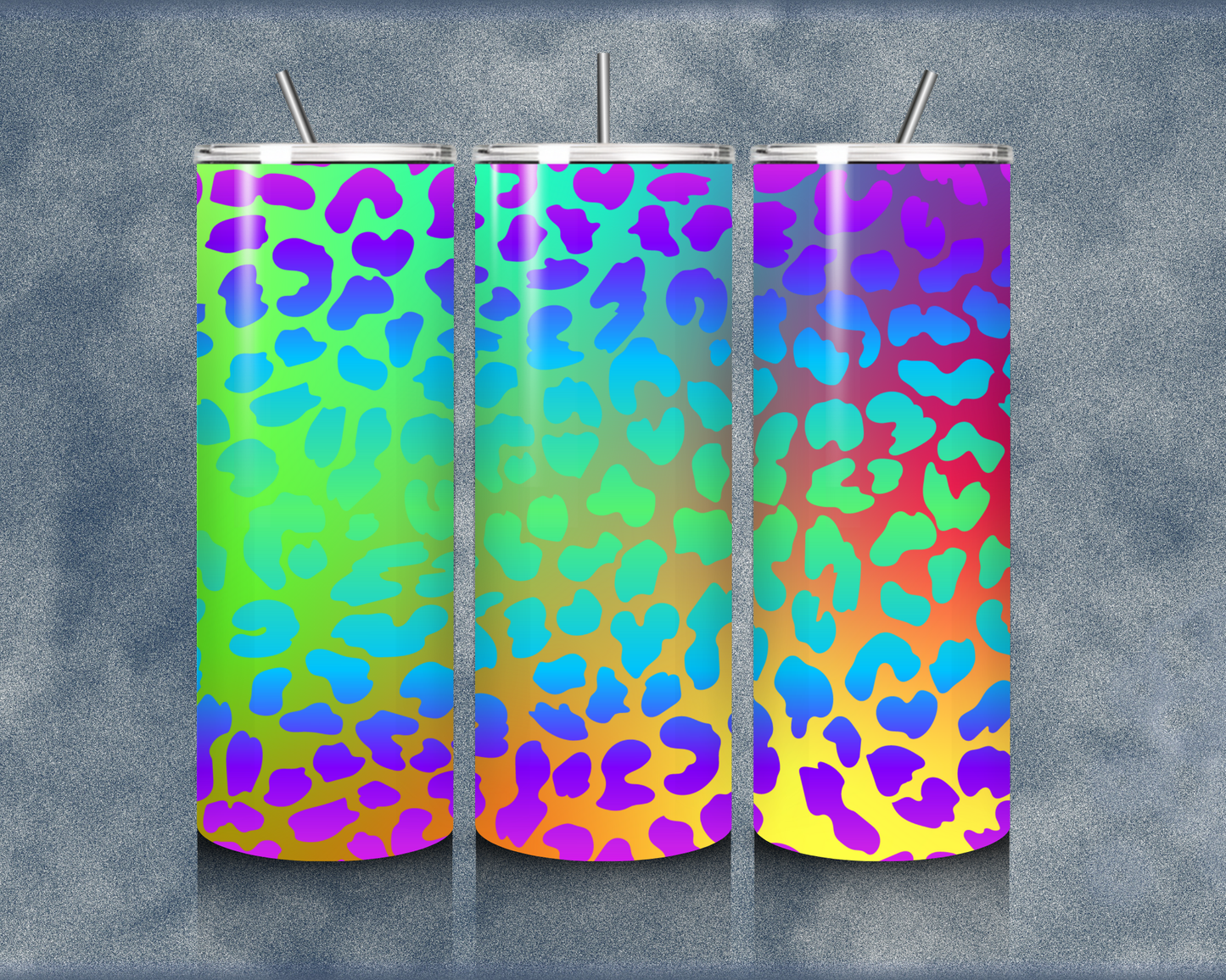 Rainbow 20oz Sublimation Tumblers