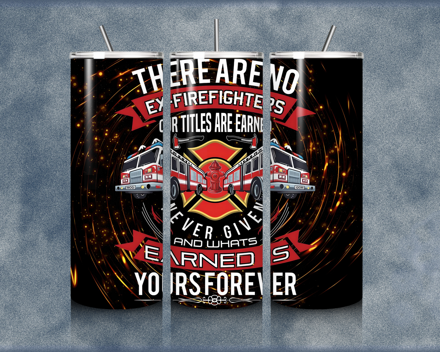 Fire Fighter 20oz Sublimation Tumblers