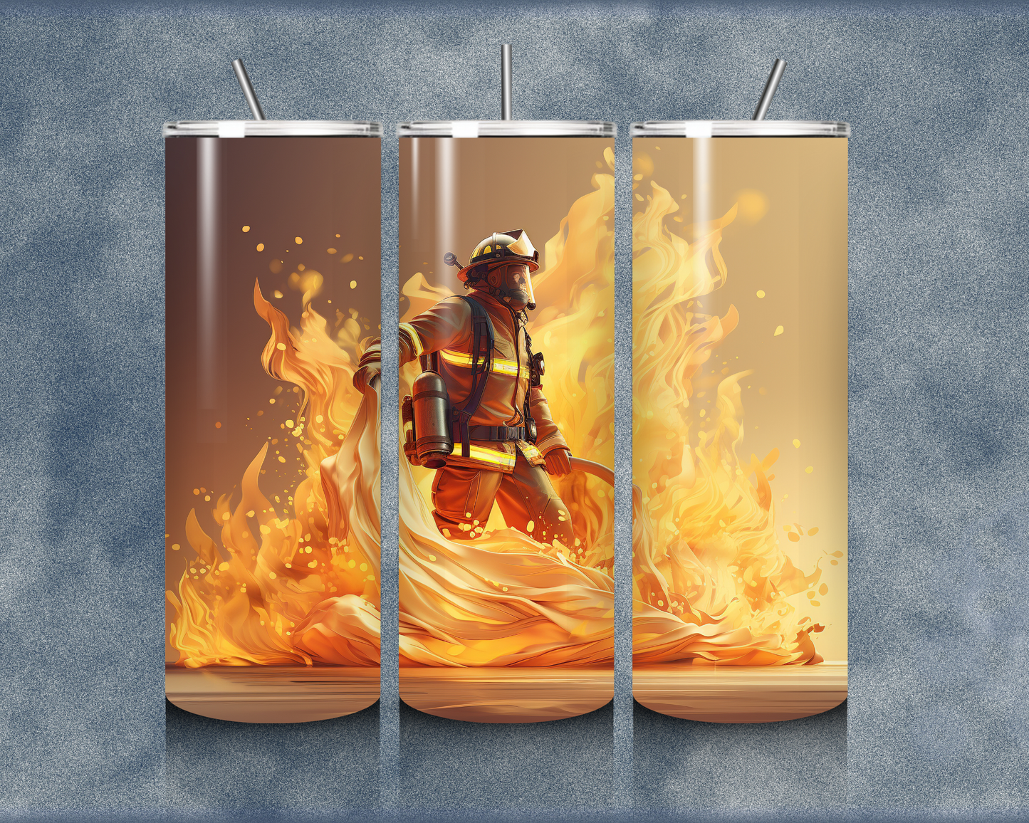 Fire Fighter 20oz Sublimation Tumblers