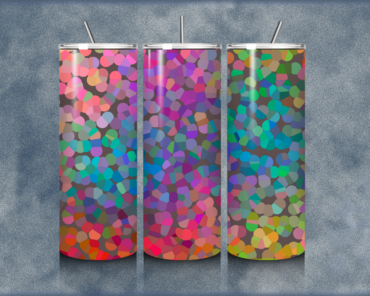 Rainbow 20oz Sublimation Tumblers