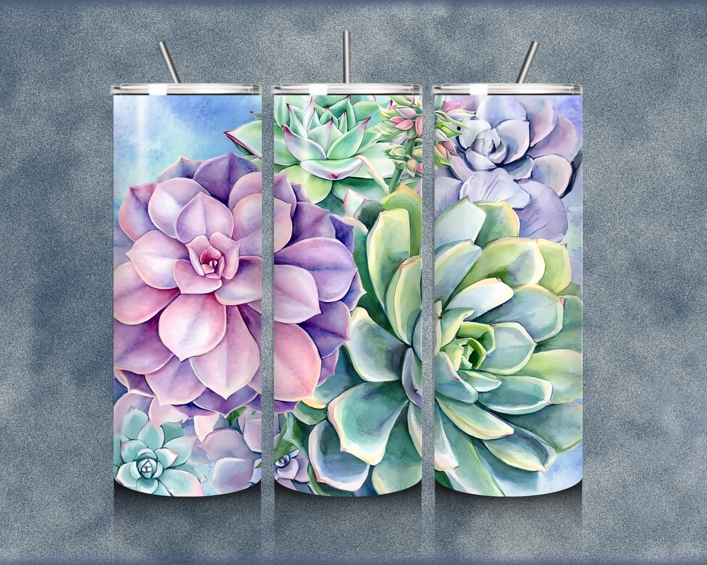 Succulent 20oz Sublimation Tumbler