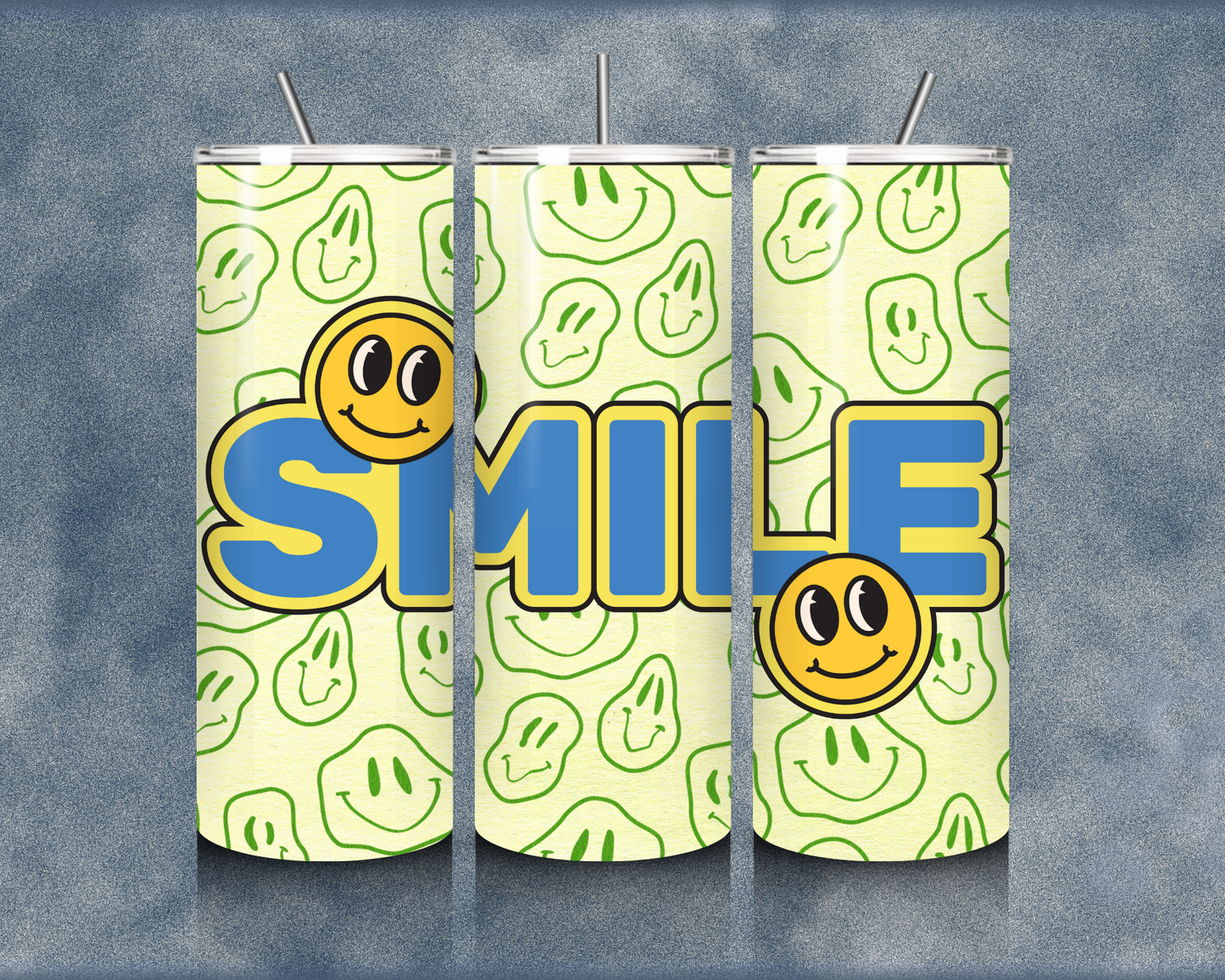 Retro Smiley 20oz Sublimation Tumbler