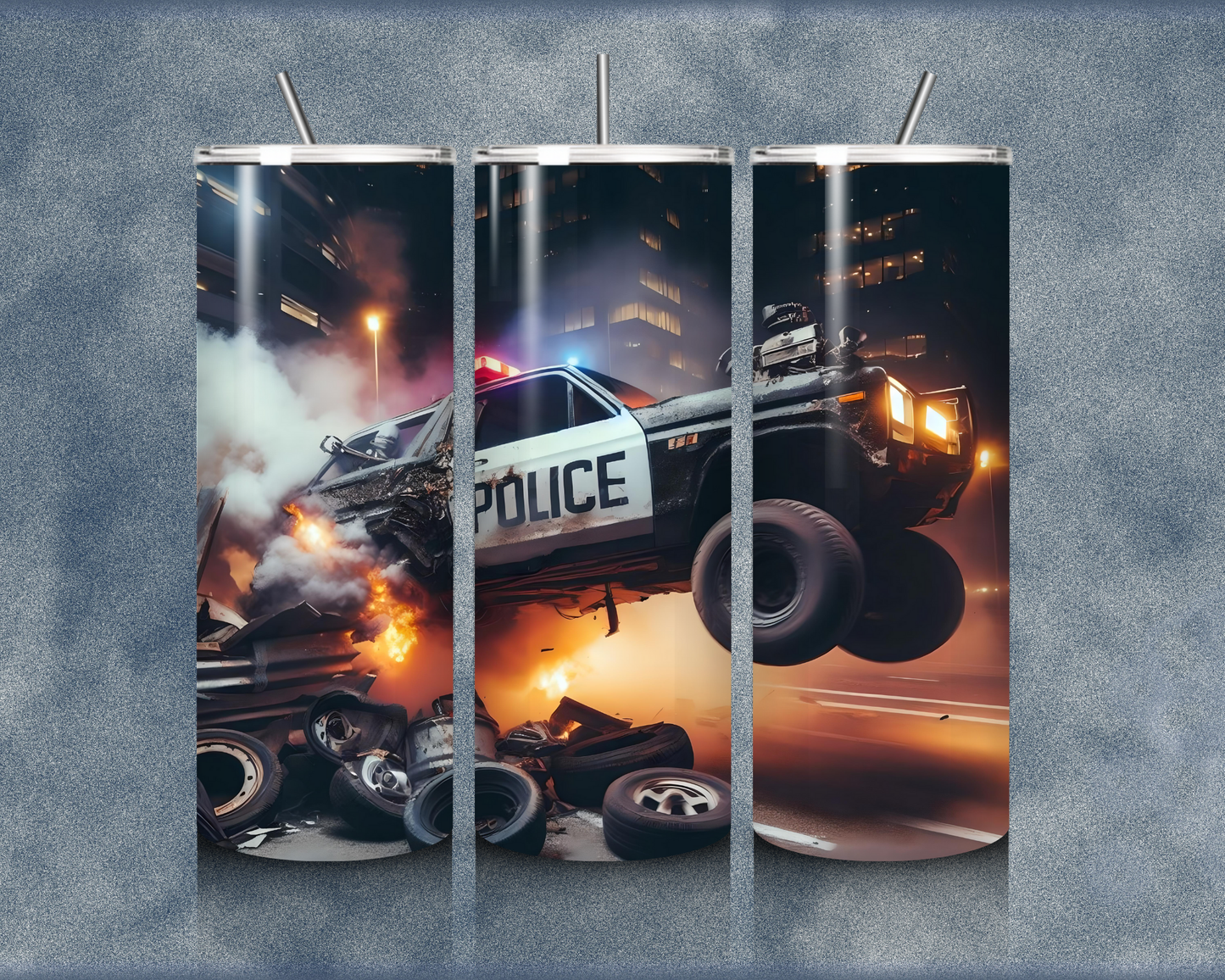 Police 20oz Sublimation Tumbler
