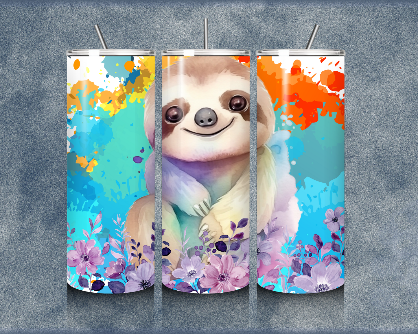 Sloth 20oz Sublimation Tumbler