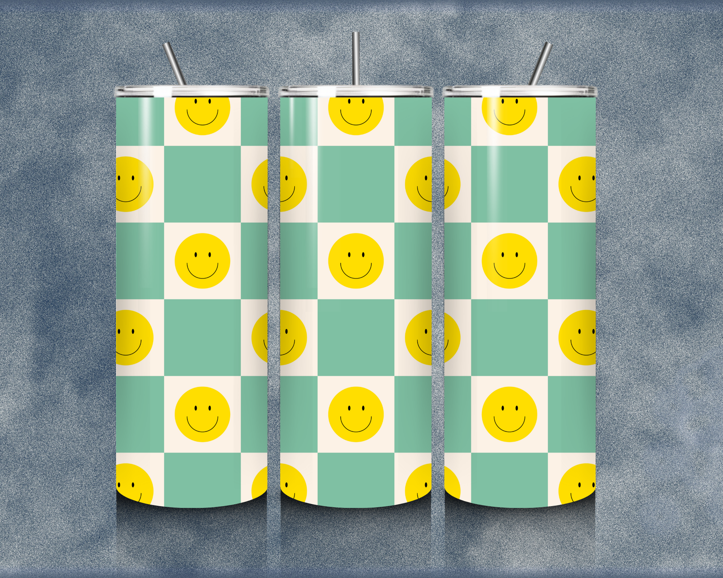 Retro Smiley 20oz Sublimation Tumbler