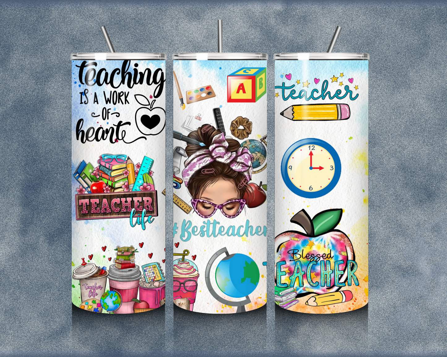 Teacher 20oz Sublimation Tumbler