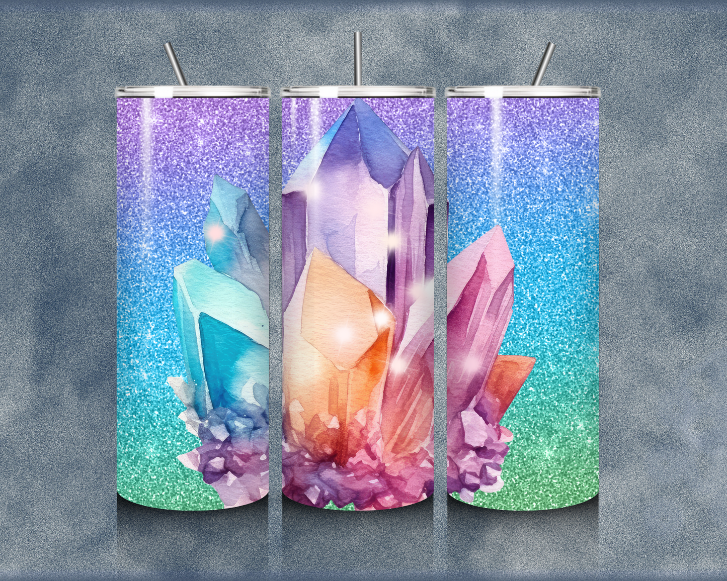 Rainbow 20oz Sublimation Tumblers