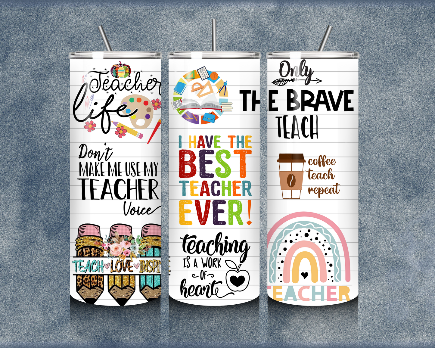 Teacher 20oz Sublimation Tumbler