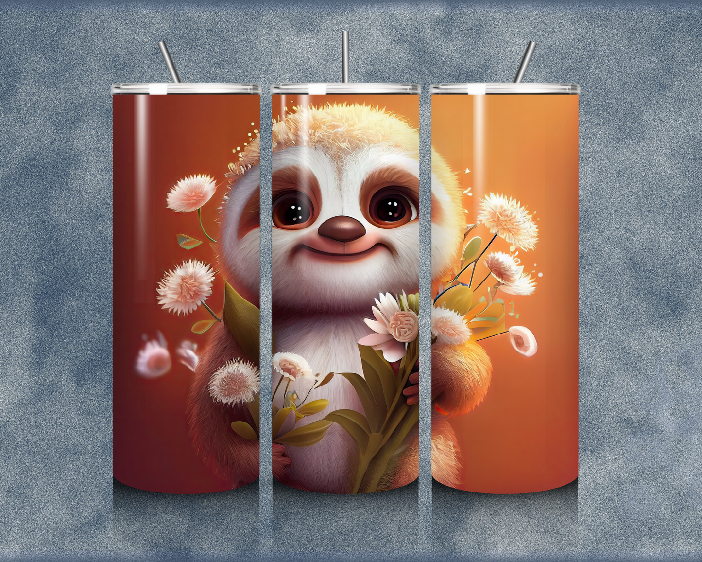 Sloth 20oz Sublimation Tumbler