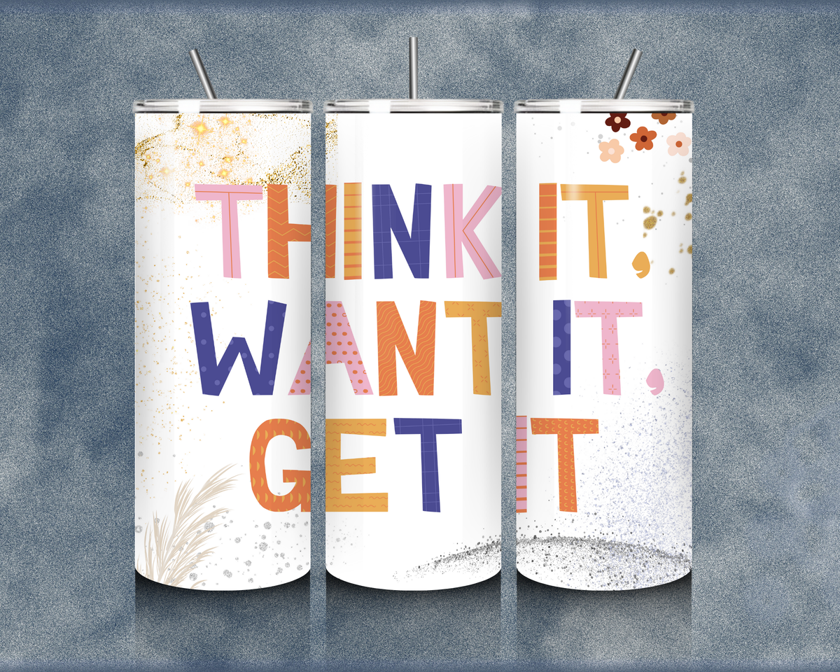 Positive Affirmations 20oz Sublimation Tumblers