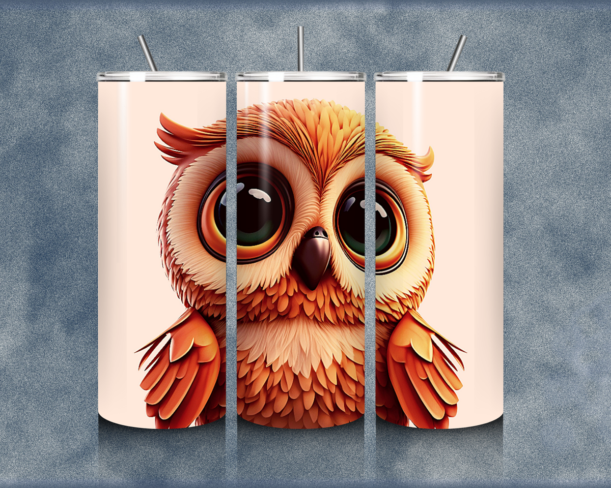 Owl 20oz Sublimation Tumblers