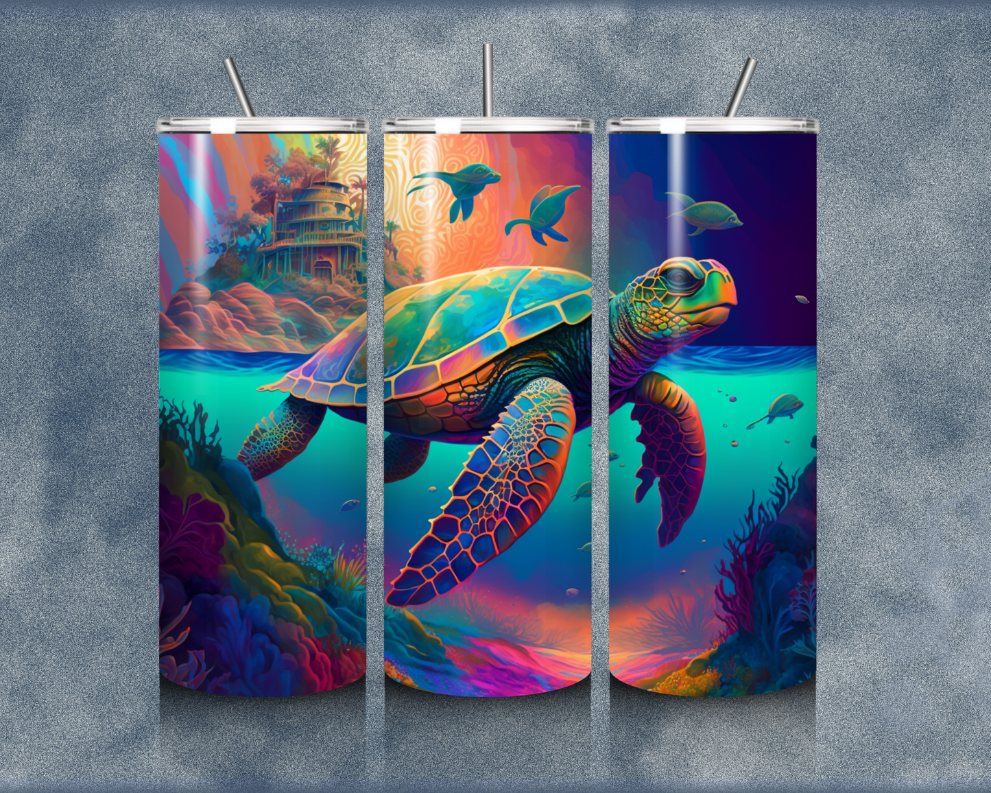 Turtle 20oz Sublimation Tumblers