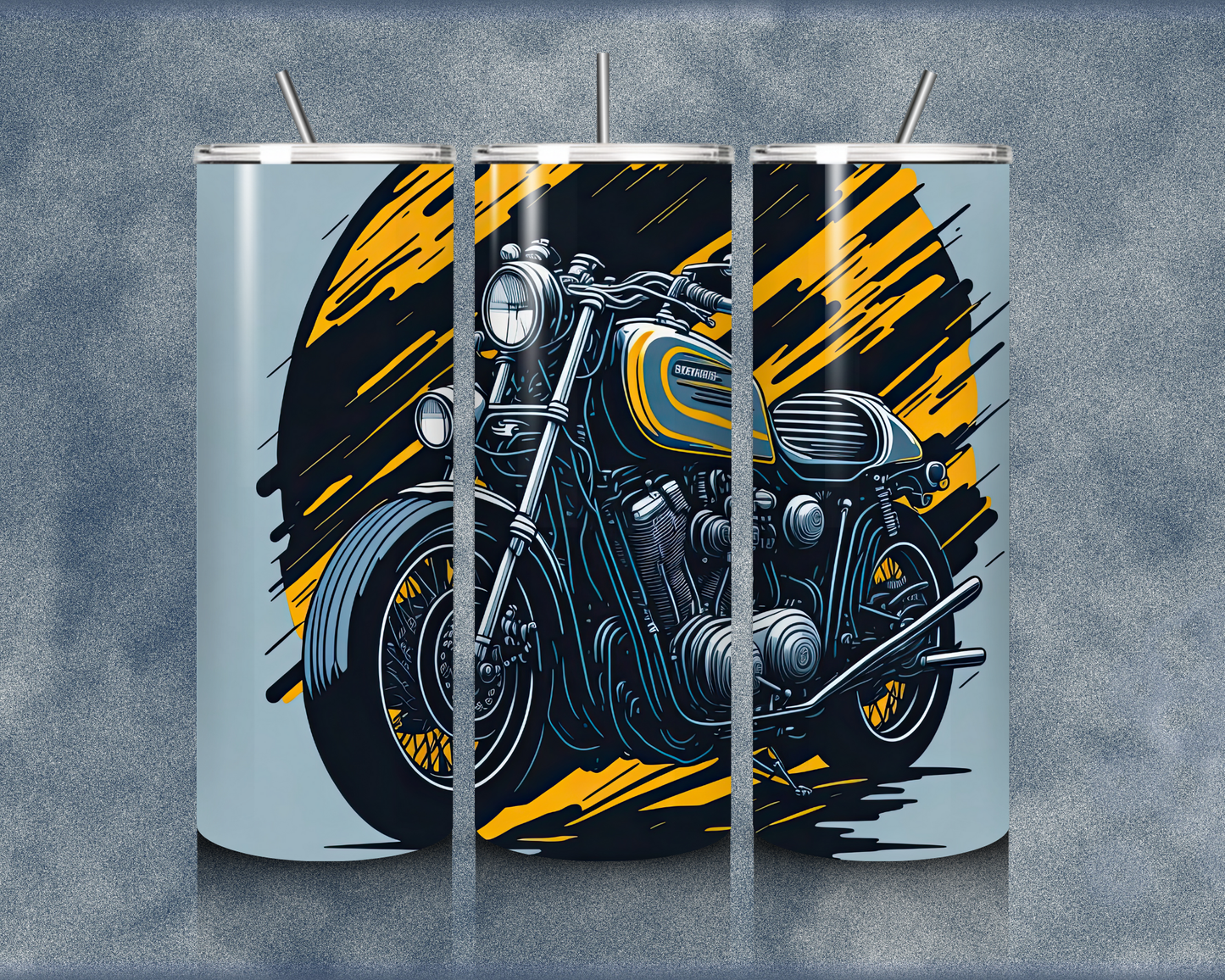 Motorcycle 20oz Sublimation Tumblers