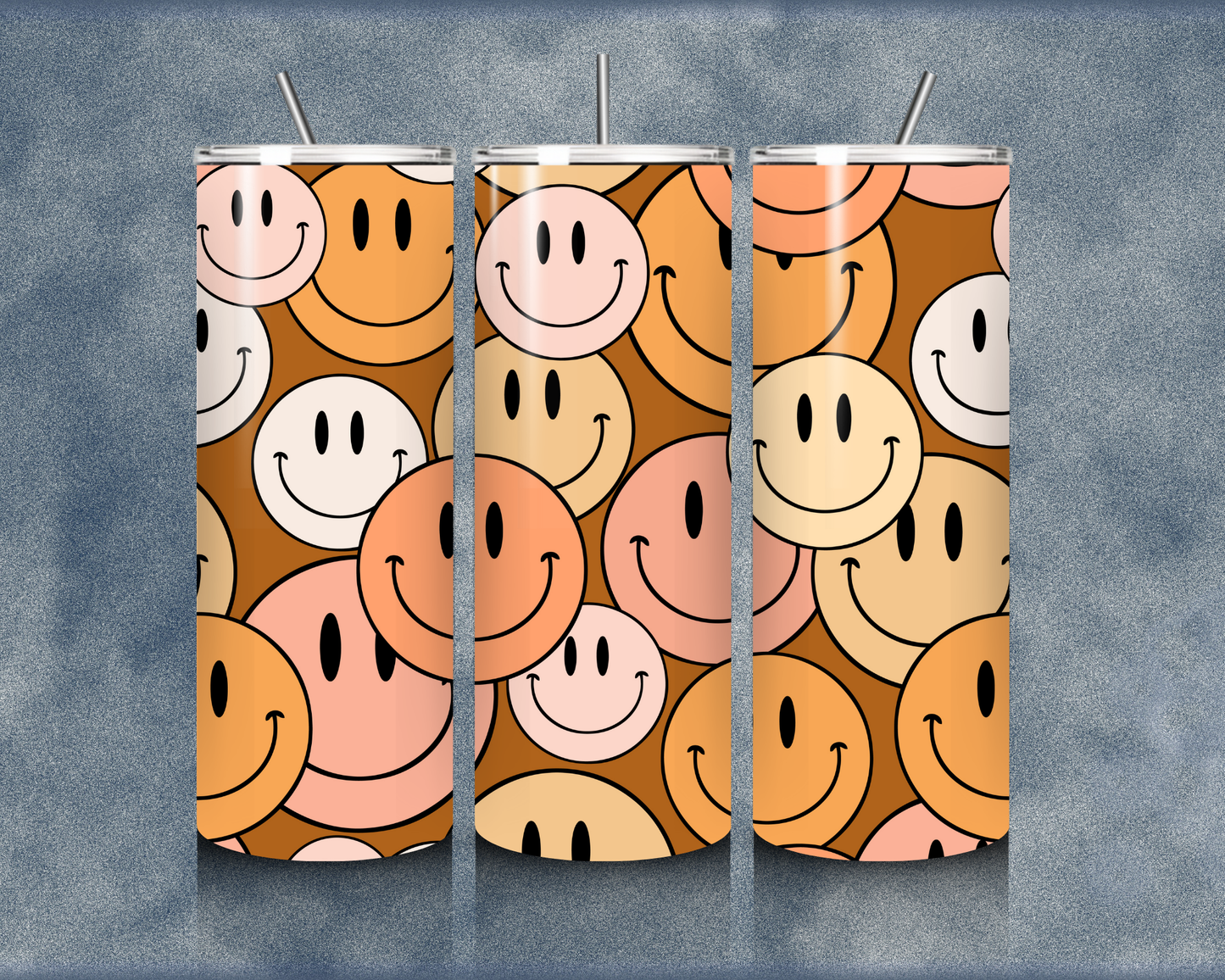 Retro Smiley 20oz Sublimation Tumbler