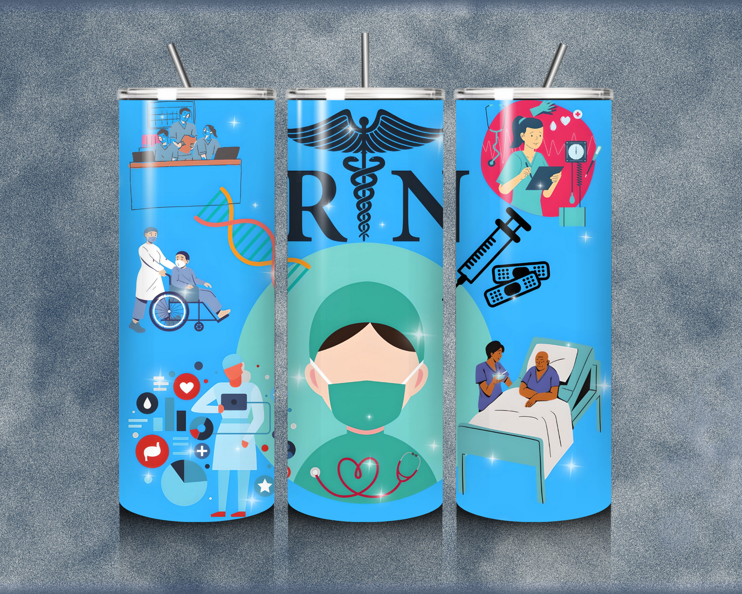Nurse 20oz Sublimation Tumblers