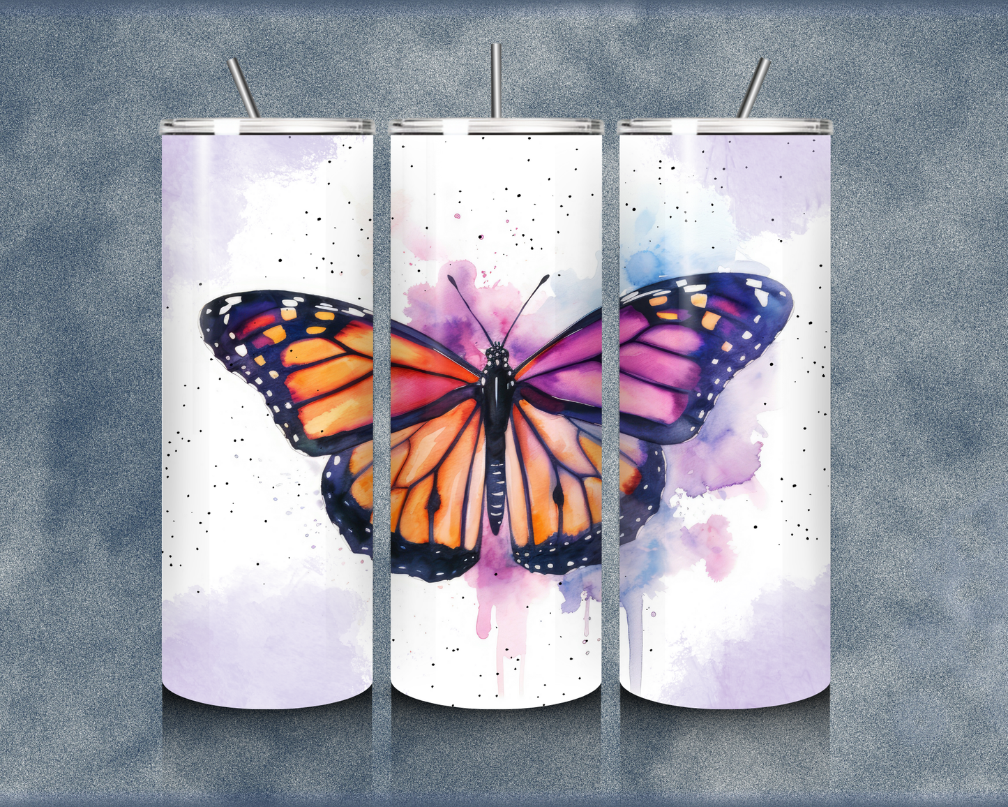Butterfly 20oz Sublimation Tumbler