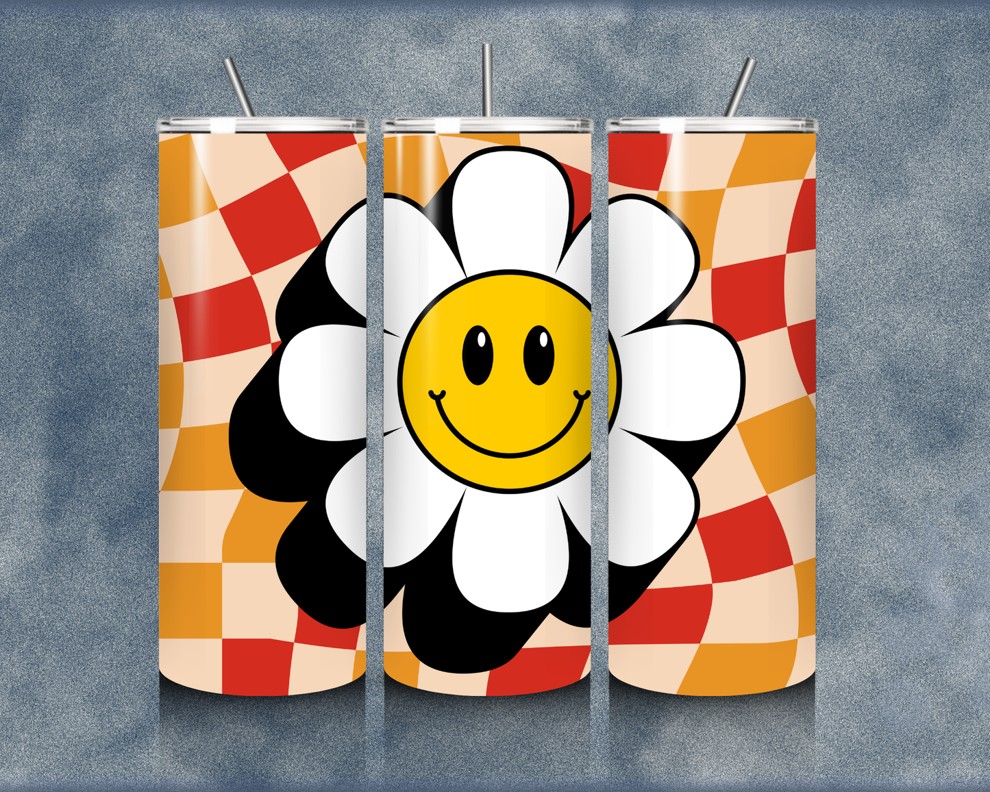 Retro Smiley 20oz Sublimation Tumbler