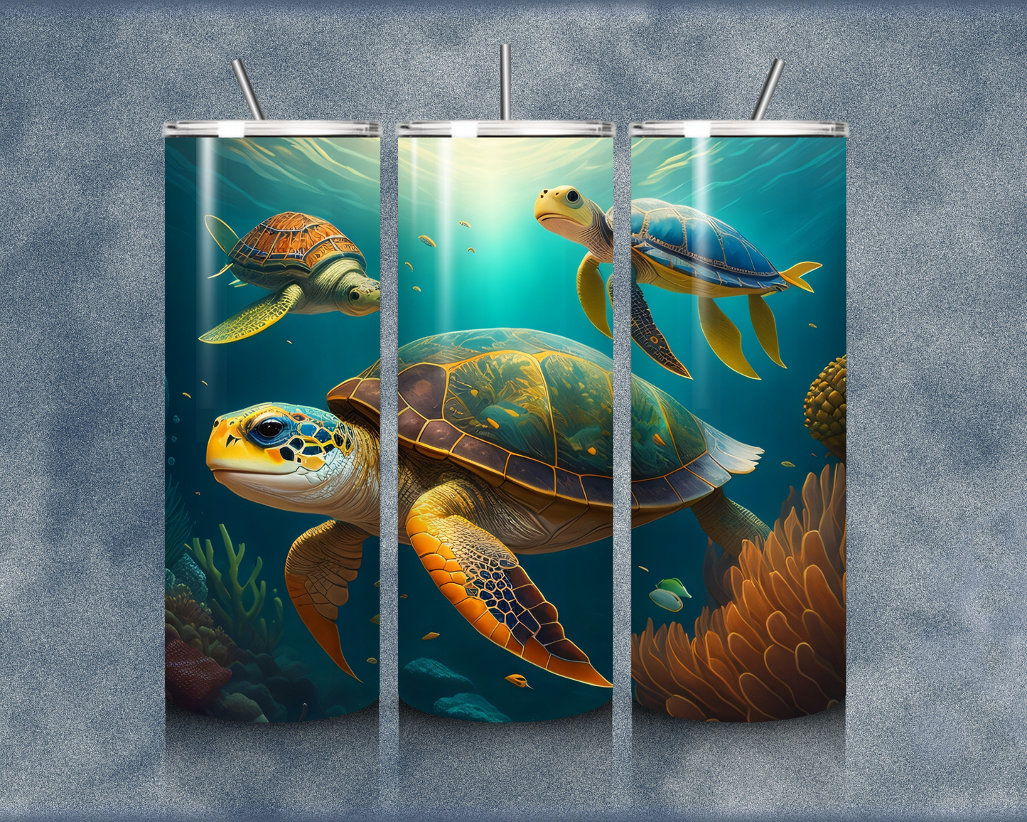 Turtle 20oz Sublimation Tumblers