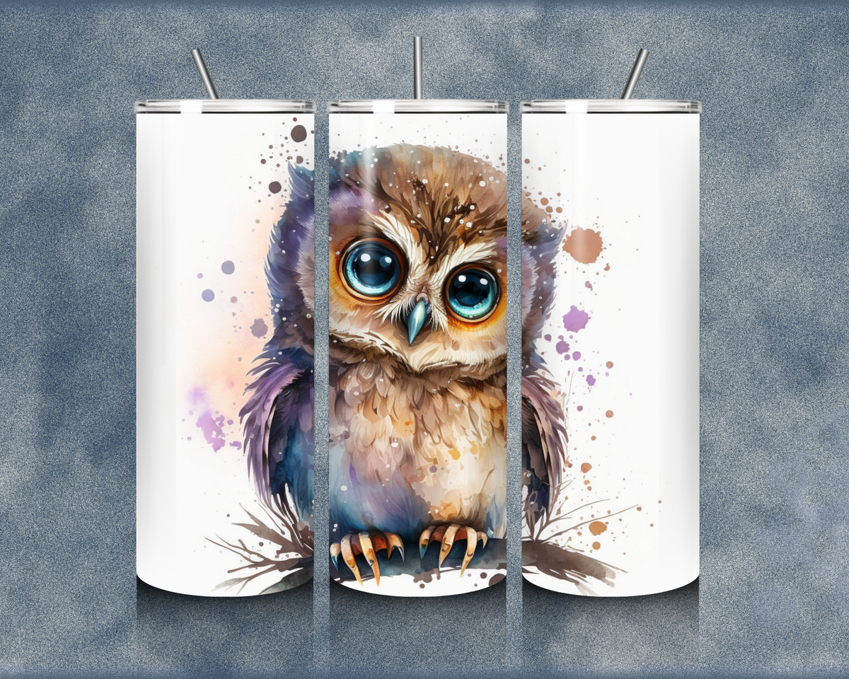 Owl 20oz Sublimation Tumblers