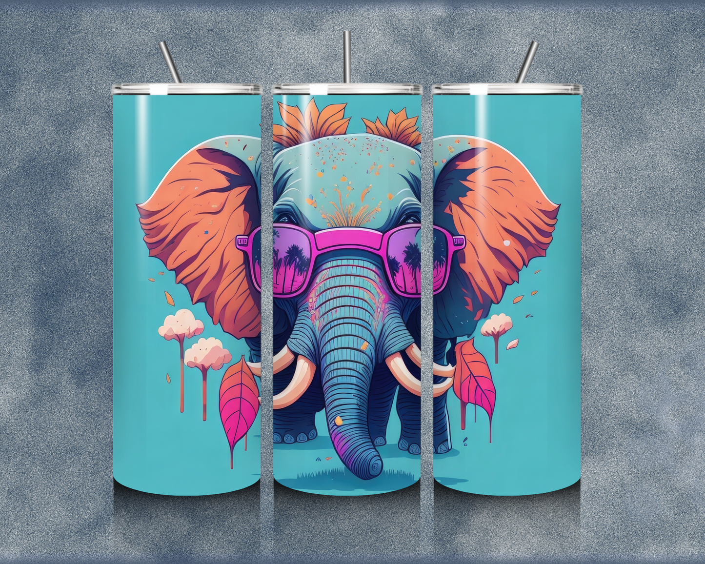 Elephant 20oz Sublimation Tumbler