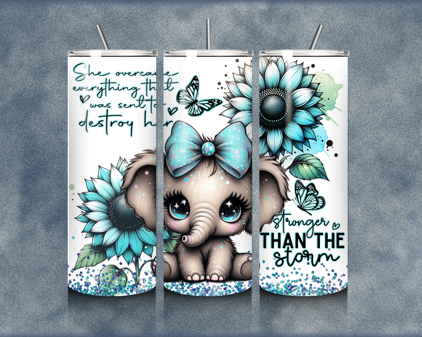 Cute Animal Affirmation 20oz Sublimation Tumbler