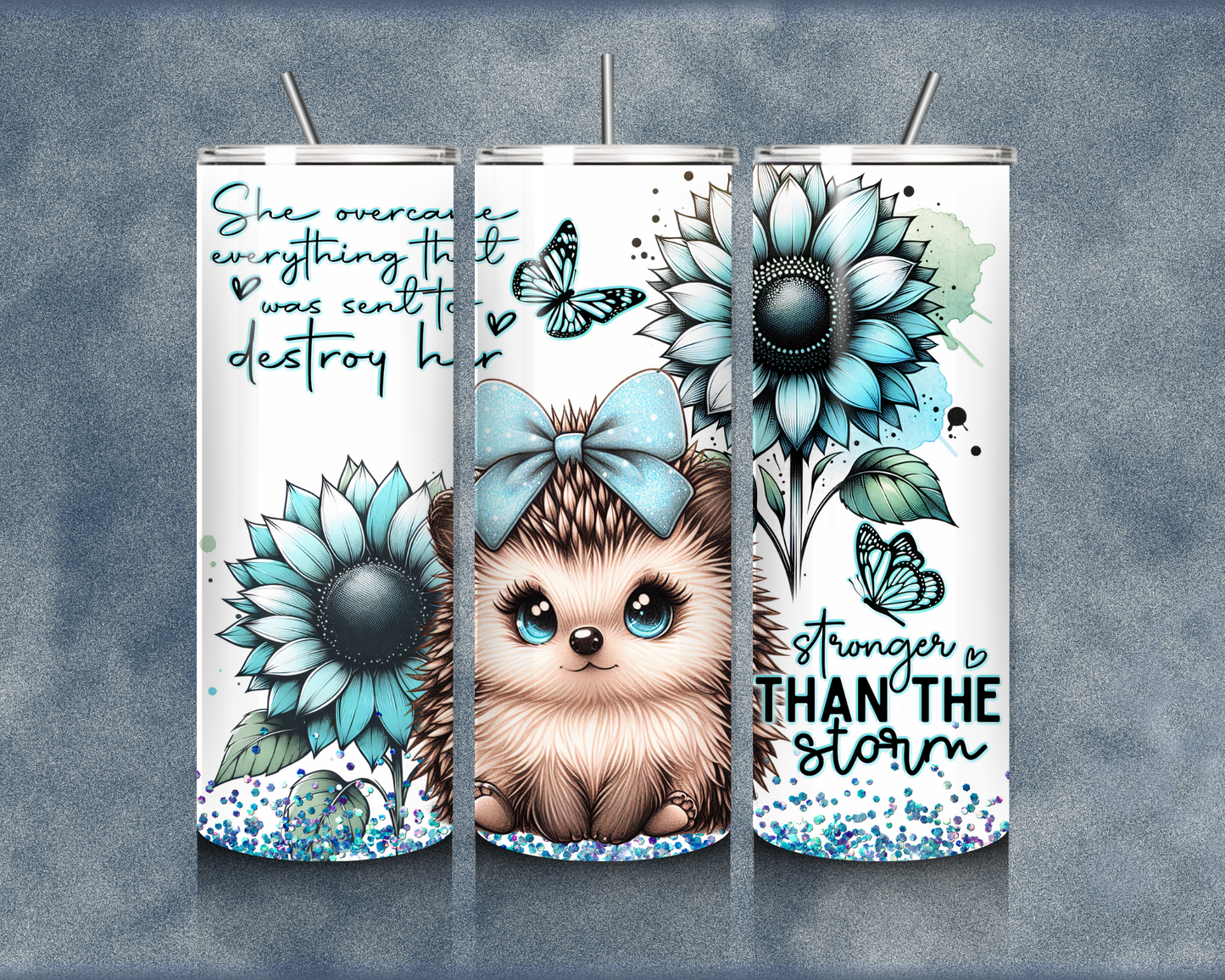 Cute Animal Affirmation 20oz Sublimation Tumbler