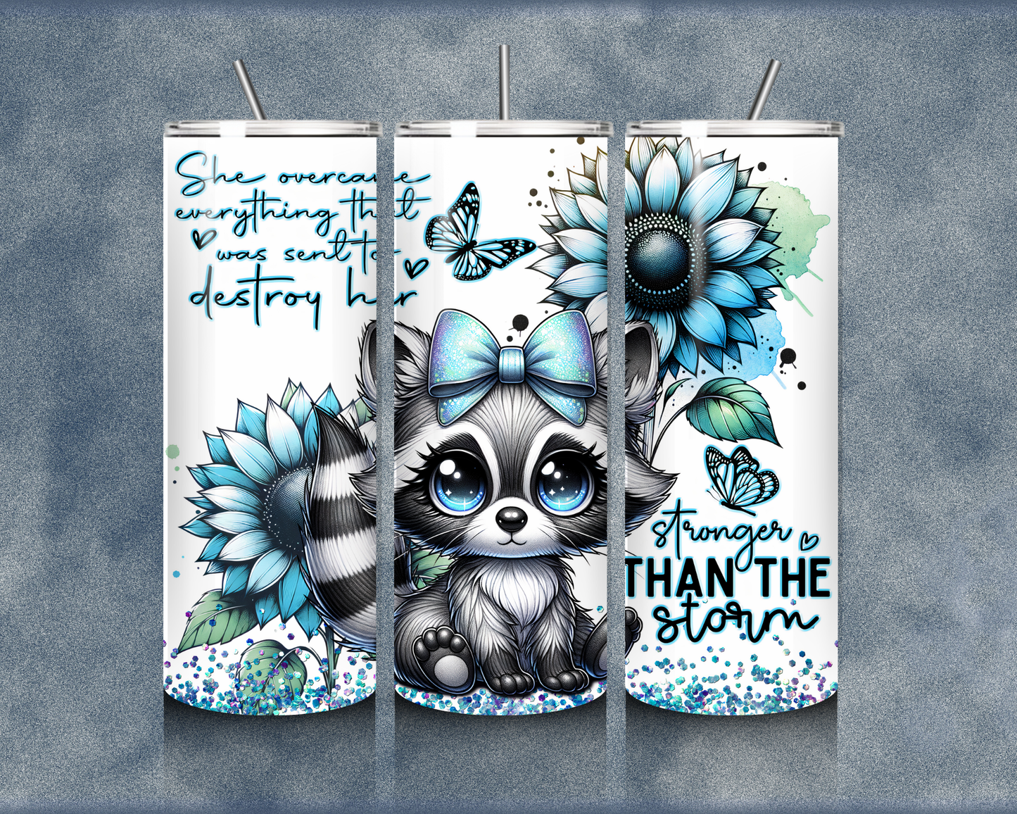 Cute Animal Affirmation 20oz Sublimation Tumbler