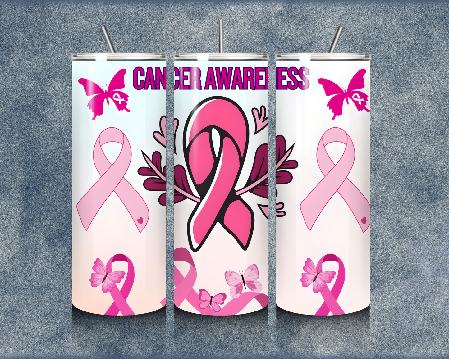 Cancer Awareness 20oz Sublimation Tumbler