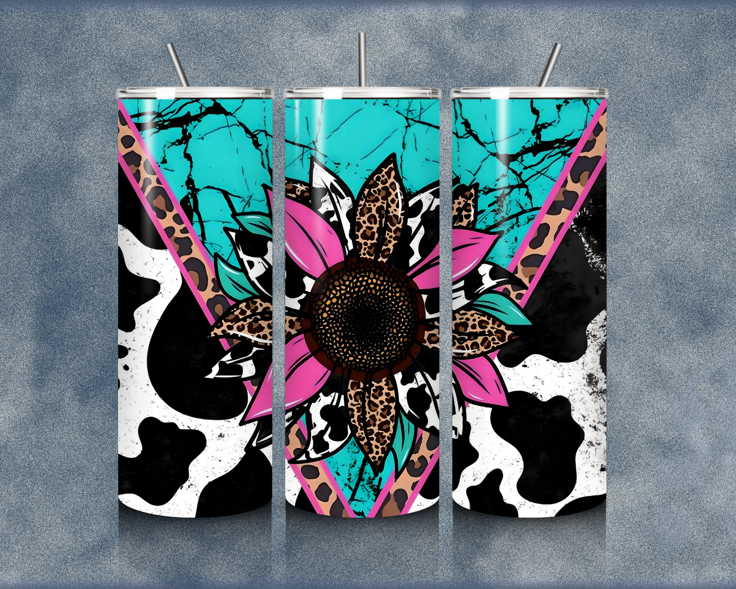 Cowhide 20oz Sublimation Tumbler