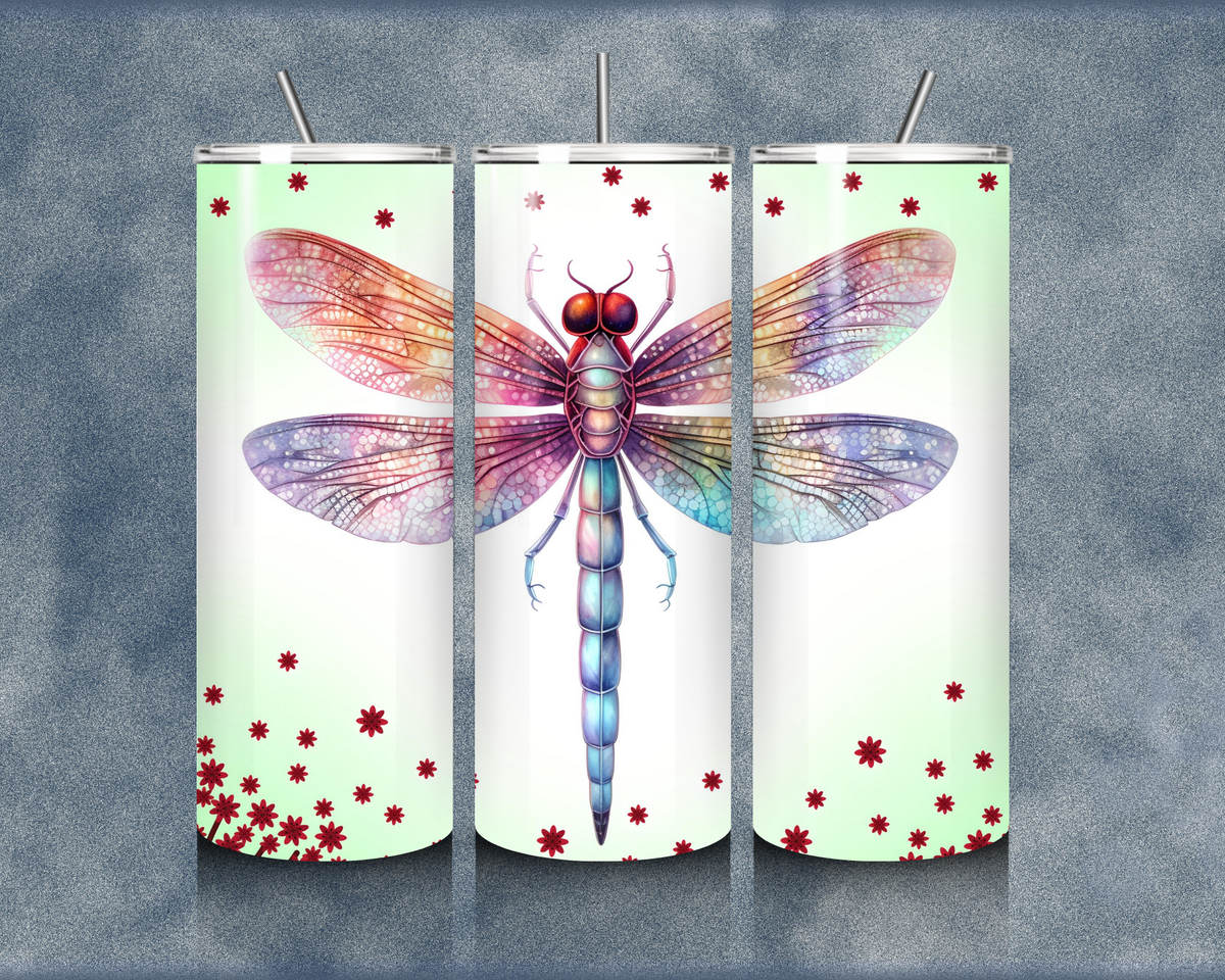 Dragonflies 20oz Sublimation Tumbler