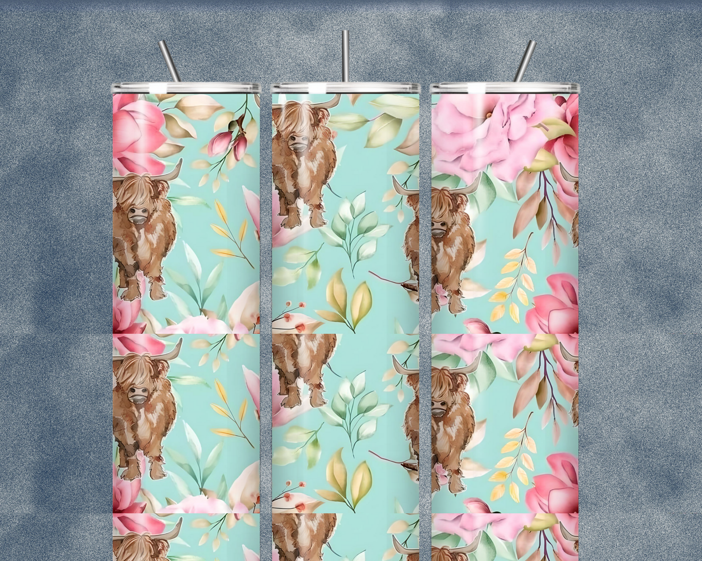 Cowhide 20oz Sublimation Tumbler