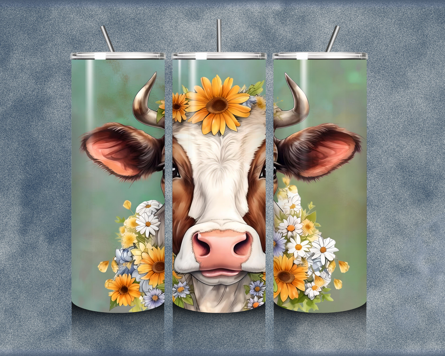 Cowhide 20oz Sublimation Tumbler