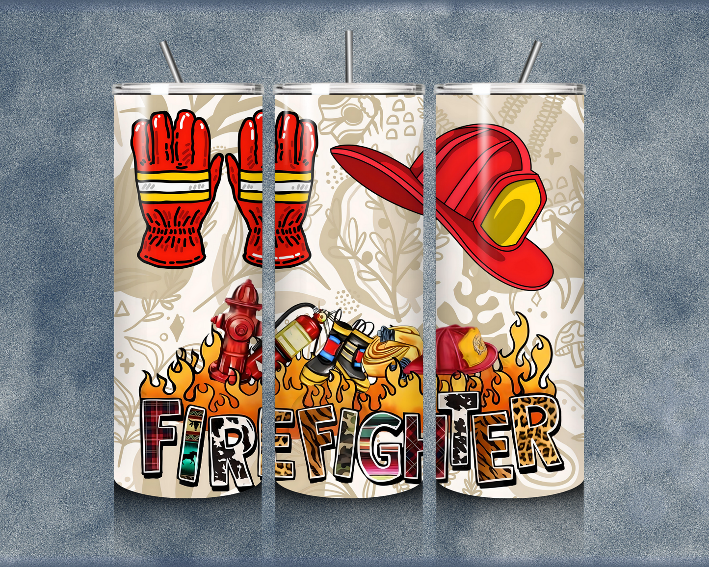 Fire Fighter 20oz Sublimation Tumblers