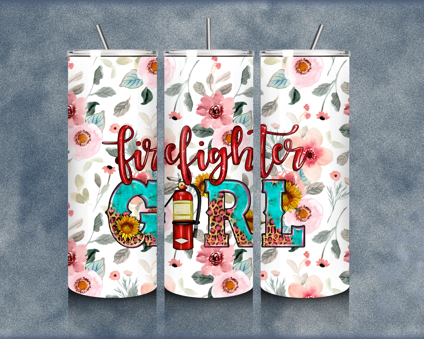 Fire Fighter 20oz Sublimation Tumblers