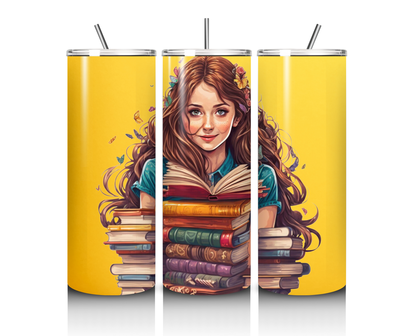 Book 20oz Sublimation Tumblers