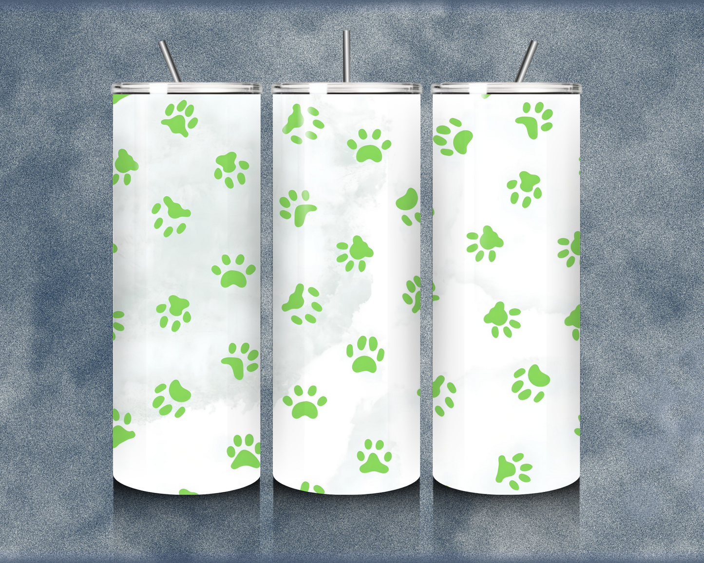Paw Print 20oz Sublimation Tumbler