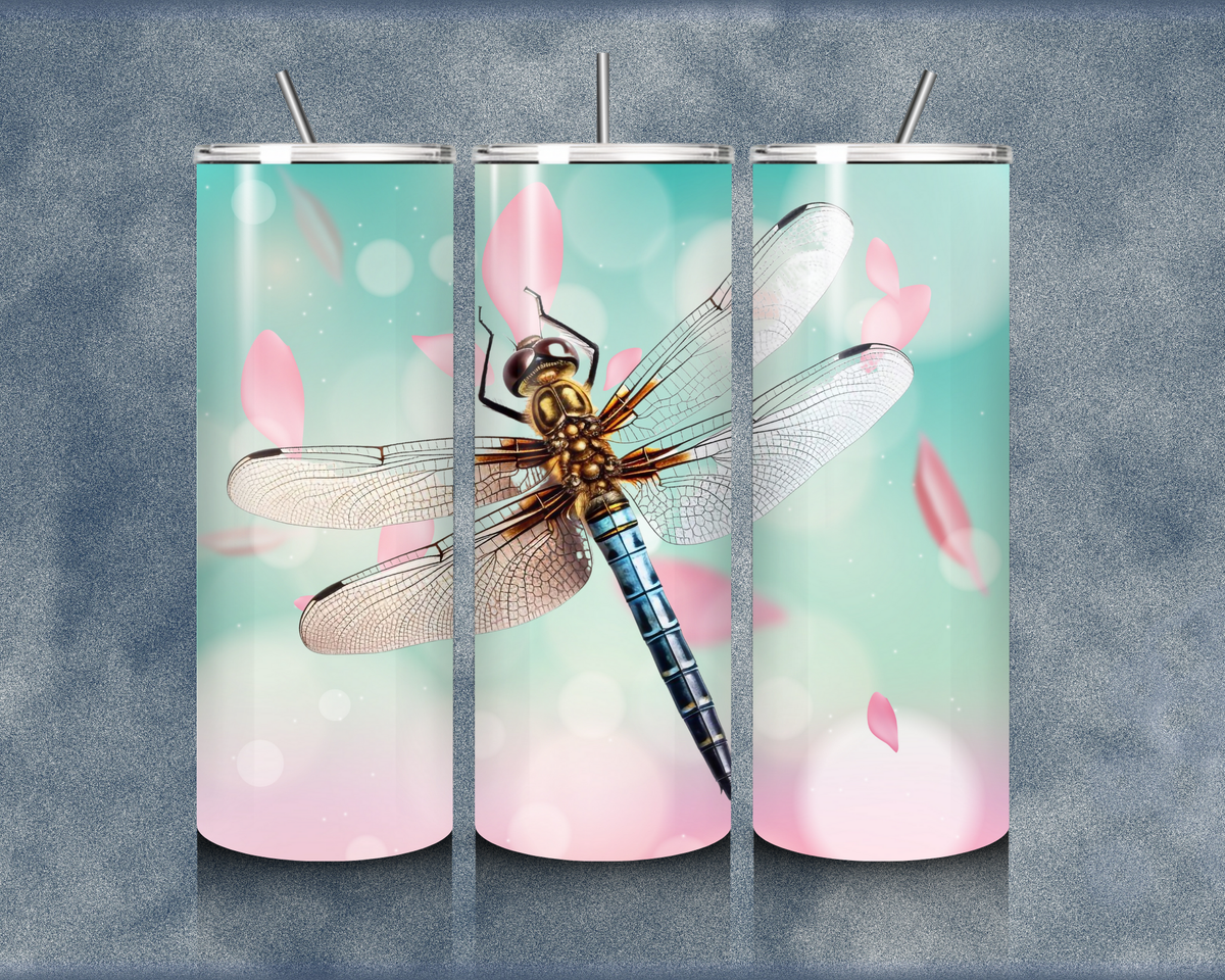 Dragonflies 20oz Sublimation Tumbler