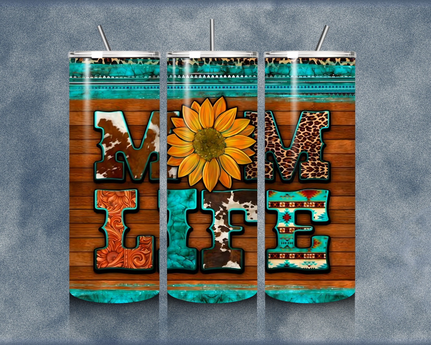 Cowhide 20oz Sublimation Tumbler