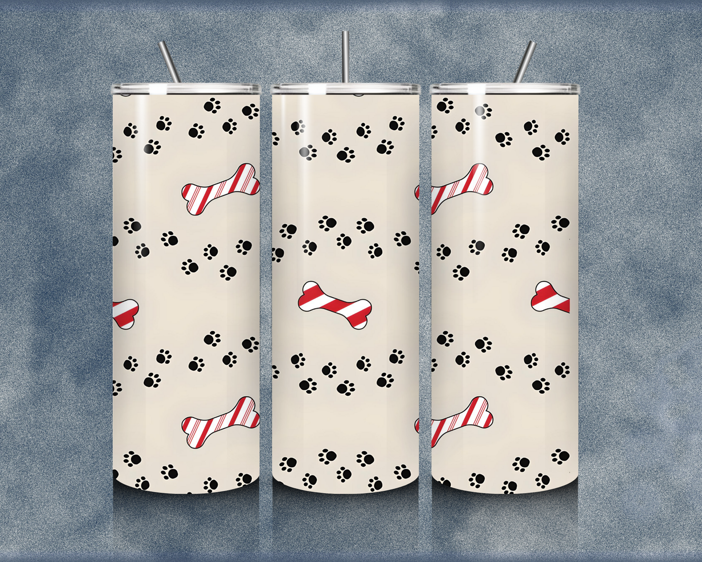 Paw Print 20oz Sublimation Tumbler