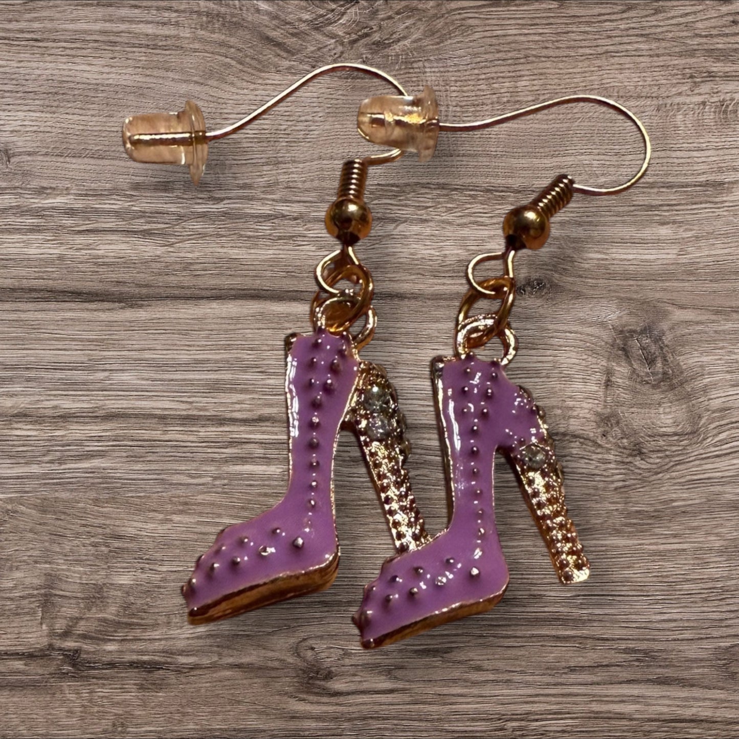 Bling High Heel Earrings