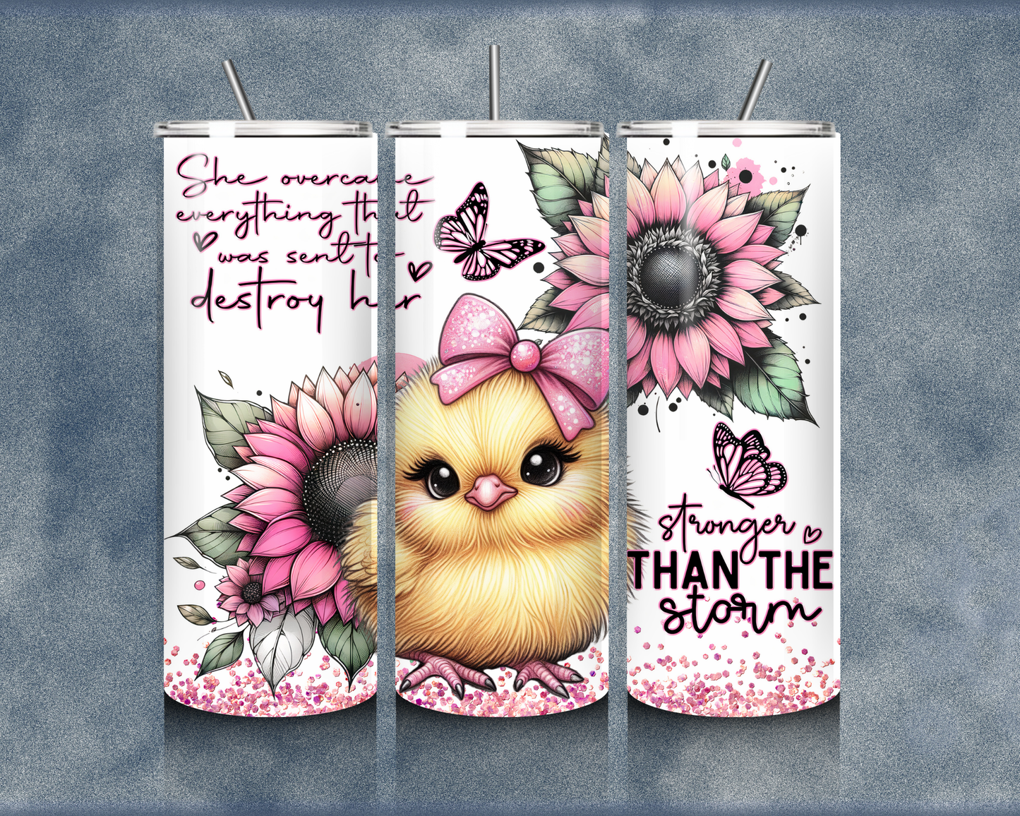 Cute Animal Affirmation 20oz Sublimation Tumbler