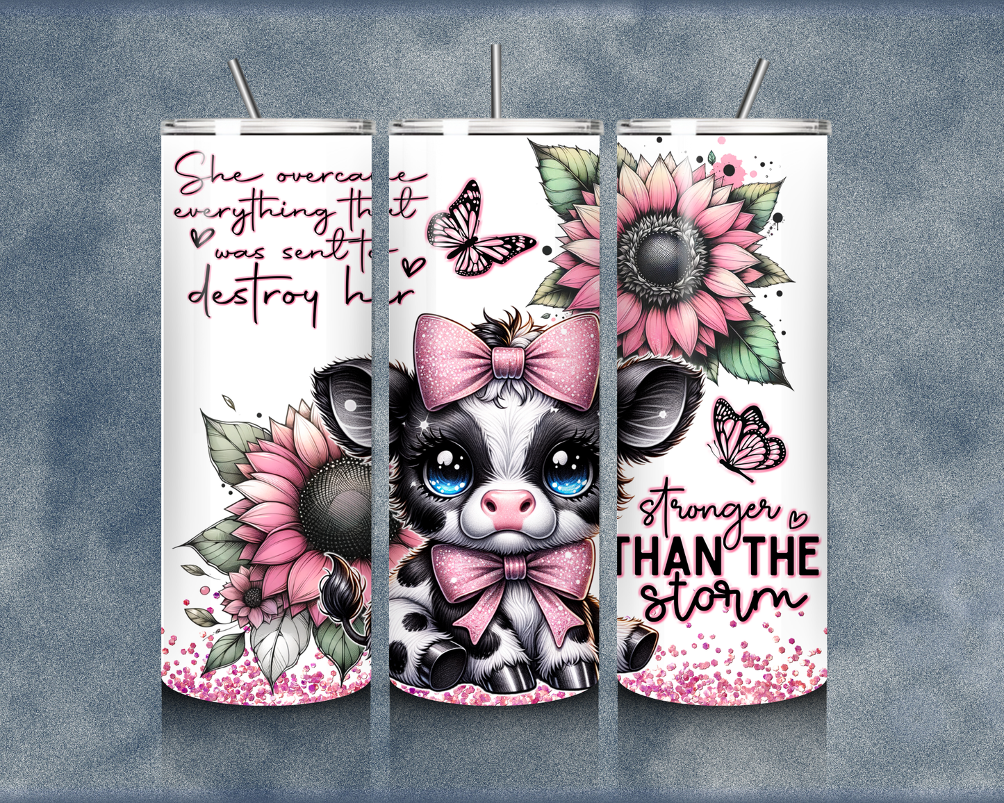 Cute Animal Affirmation 20oz Sublimation Tumbler