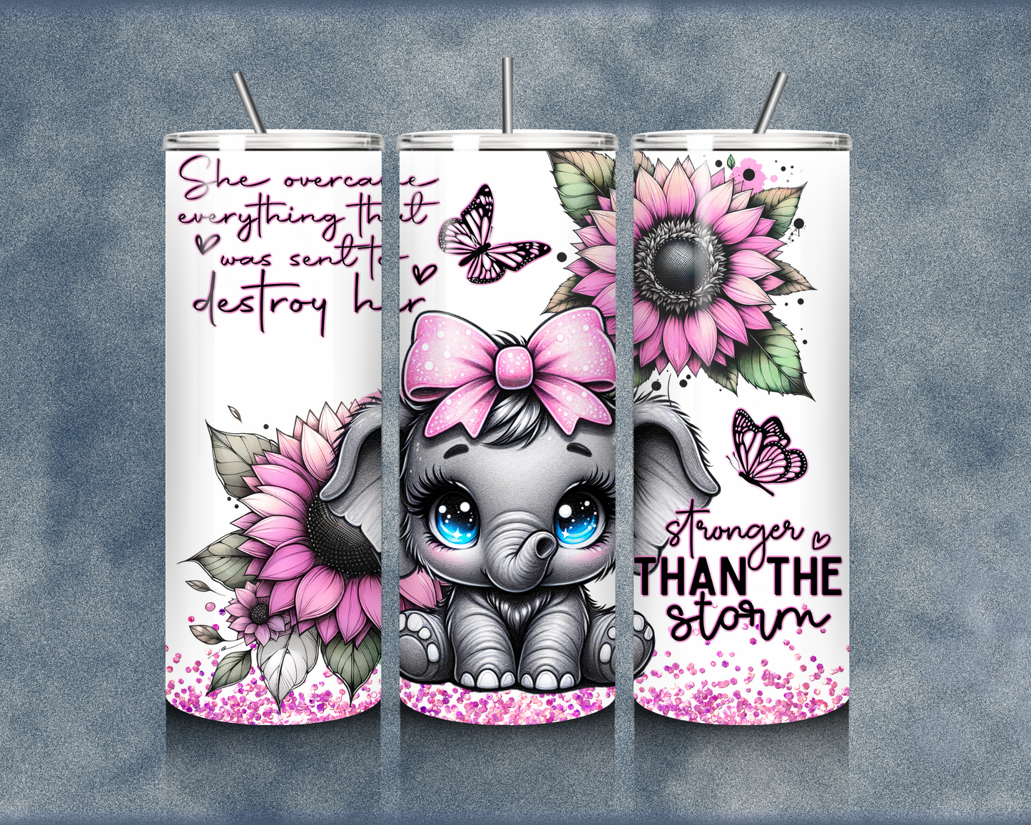 Cute Animal Affirmation 20oz Sublimation Tumbler