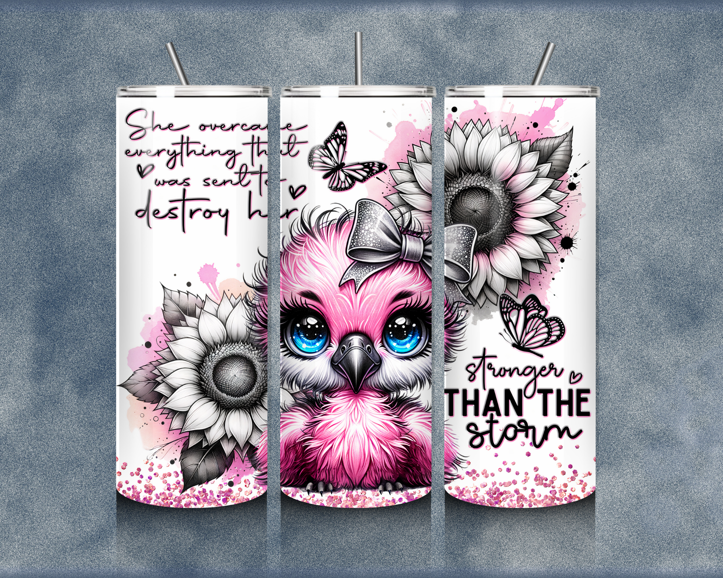 Cute Animal Affirmation 20oz Sublimation Tumbler