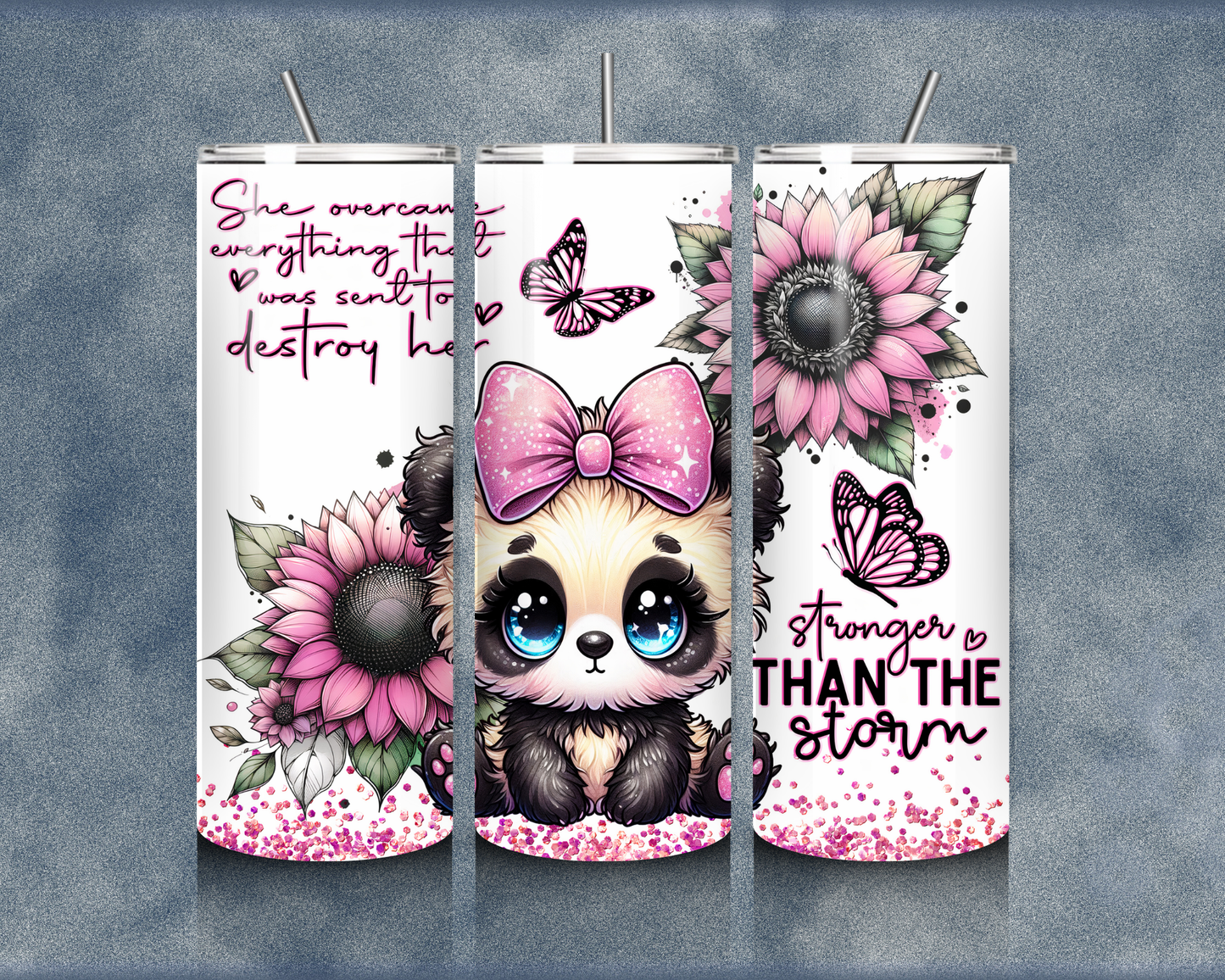 Cute Animal Affirmation 20oz Sublimation Tumbler