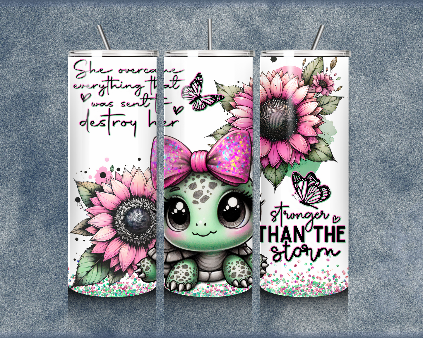 Cute Animal Affirmation 20oz Sublimation Tumbler