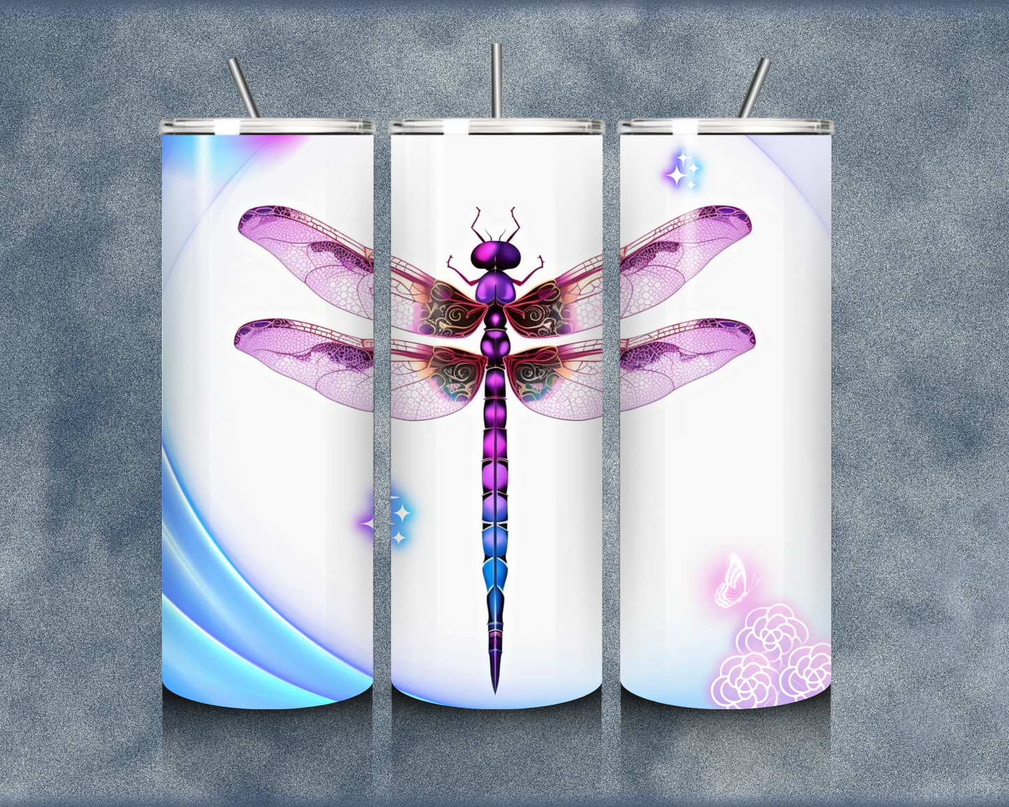 Dragonflies 20oz Sublimation Tumbler