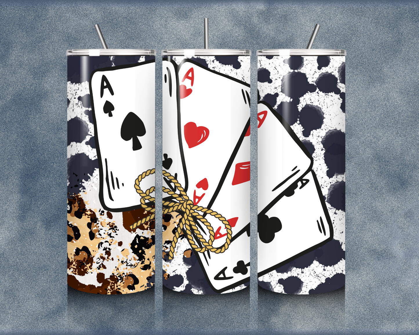 Cowhide 20oz Sublimation Tumbler