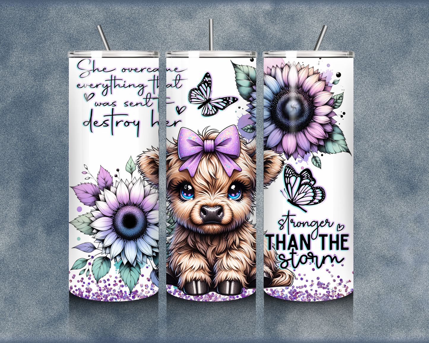 Cute Animal Affirmation 20oz Sublimation Tumbler